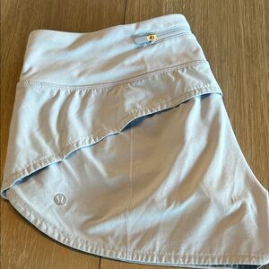Lululemon Light Blue Athletic Shorts